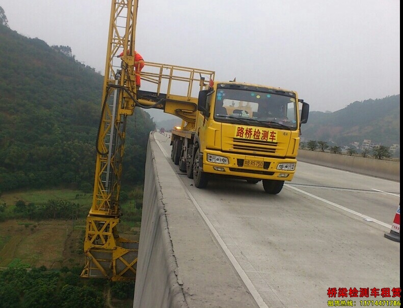貴州橋梁檢測車出租